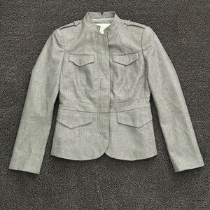 Banana Republic Wool Military Jacket Womens Size 4